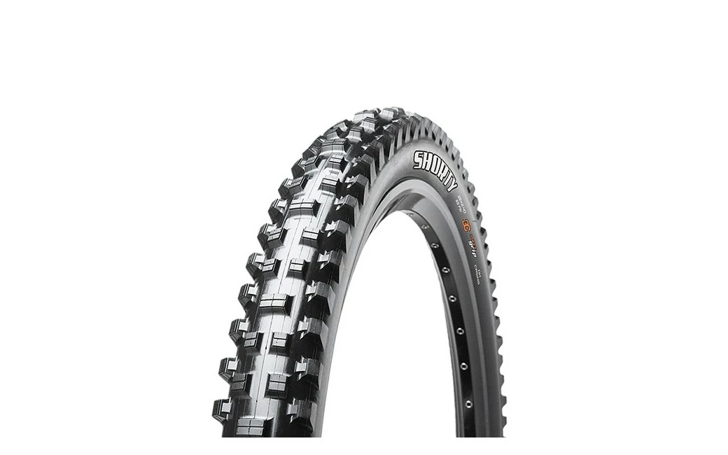 Pneu VTT Maxxis Shorty Exo 3C Maxx Terra Tubeless Ready 27.5 X 2.3 1 Pneu VTT Maxxis Shorty Exo 3C Maxx Terra Tubeless Ready 27.5 X 2.3